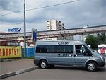Бесплатный автобус Genser в пункт аренды автомобилей АрендаАвто-втк на ул.Добролюбова